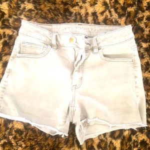 Grey Jean shorts